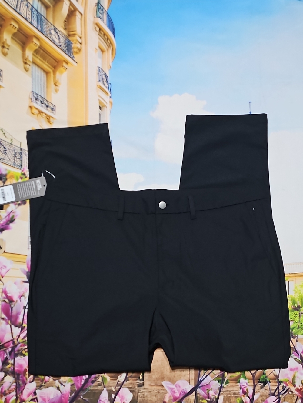 Crz Yoga Black Golf Performance Pants Size 38 New